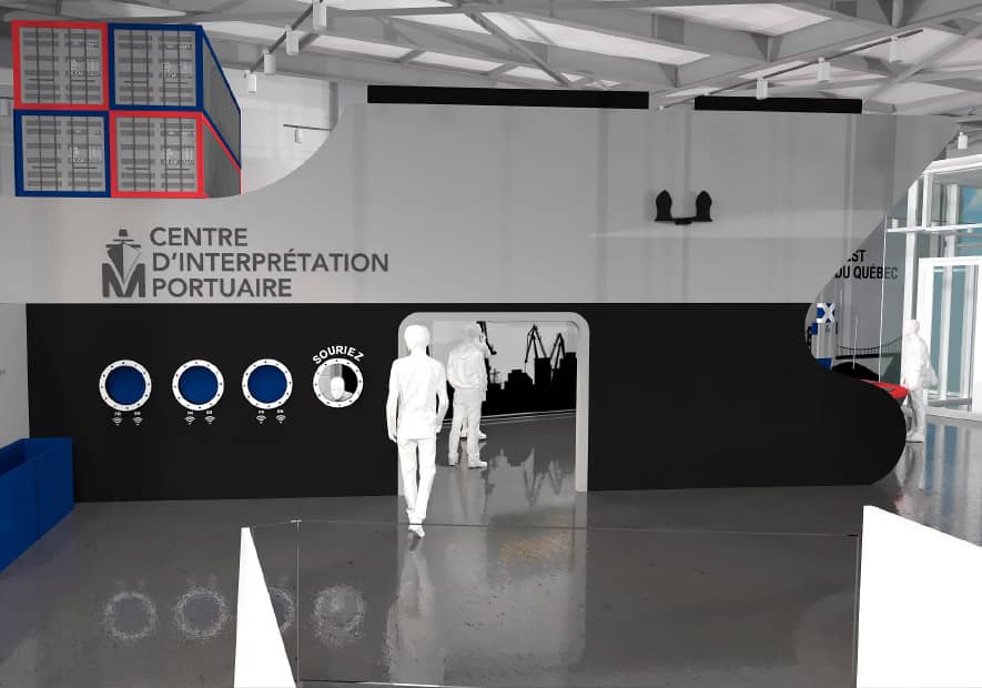 Port Centre Exhibits