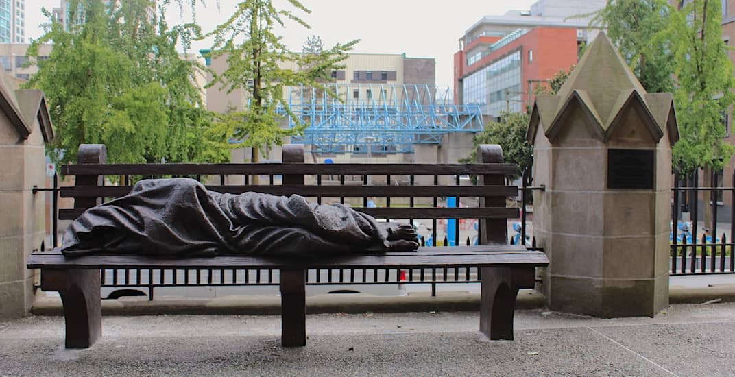 Homeless Jesus Sculpture