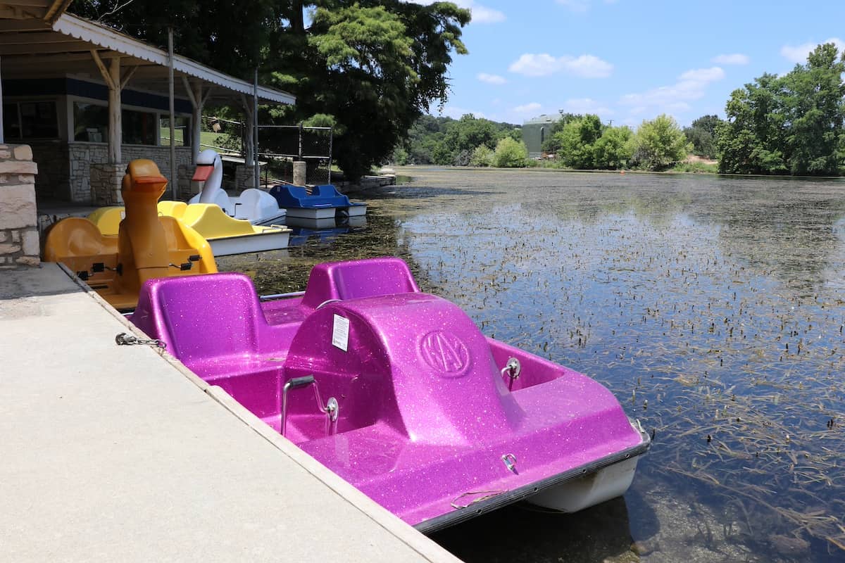 Comal River Paddle Boats