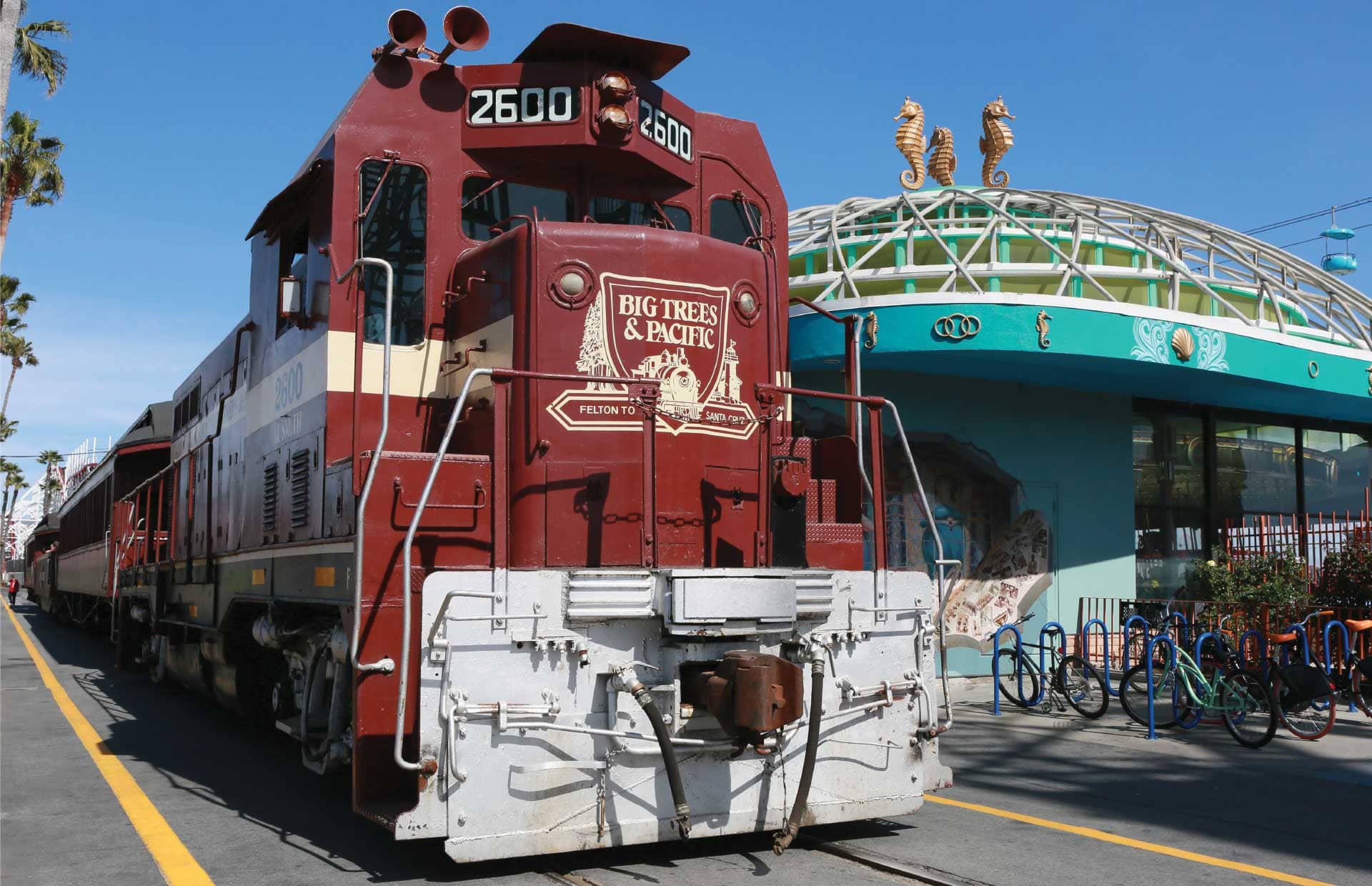 Santa Cruz Beach Boardwalk Train