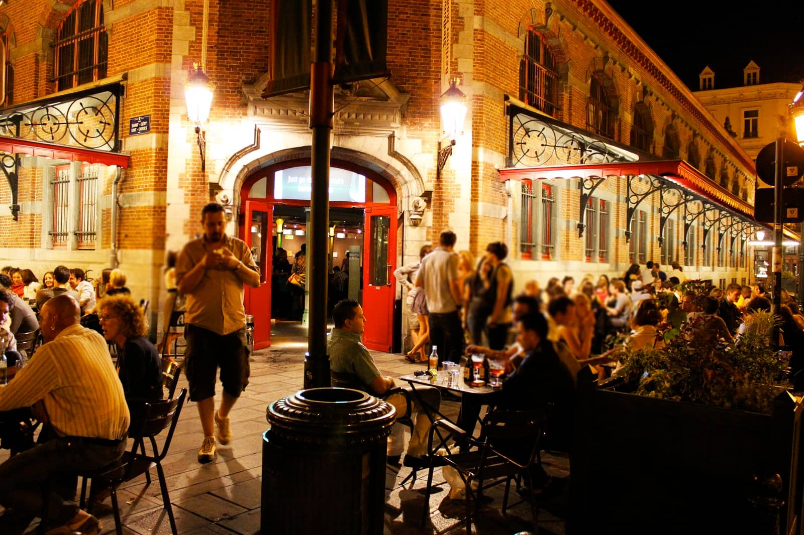 Evening Bar Scene
