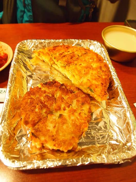 Bindaetteok (Mung Bean Pancake)