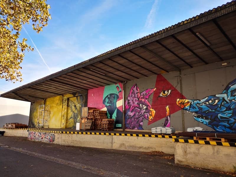 Street Art & Industrial Architecture