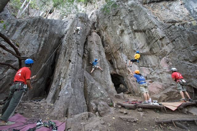 The 50m Abseil