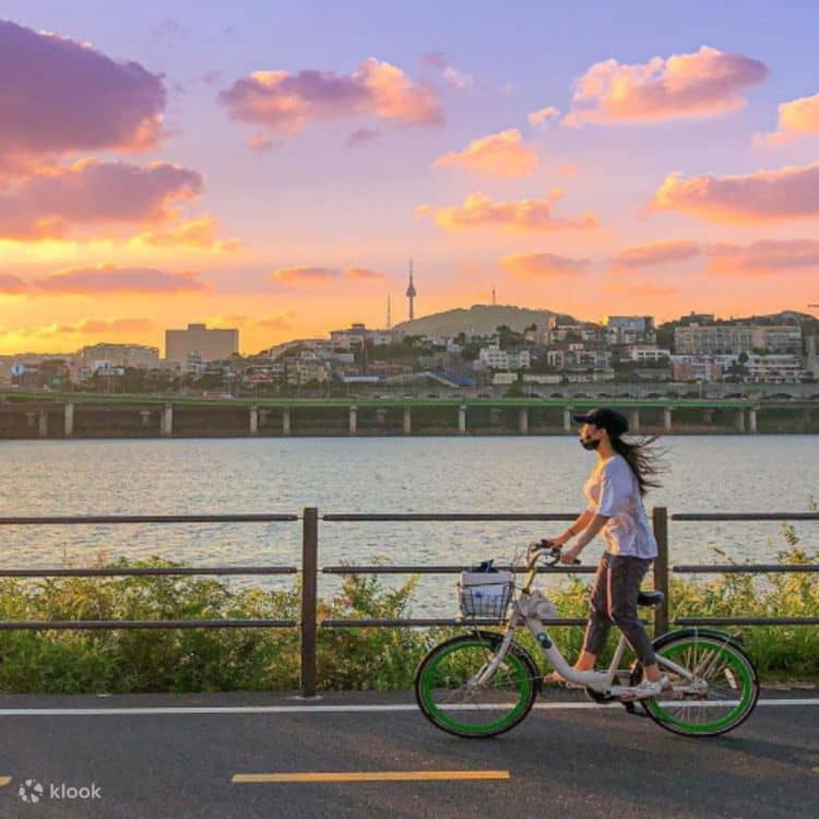 Cycling by the River