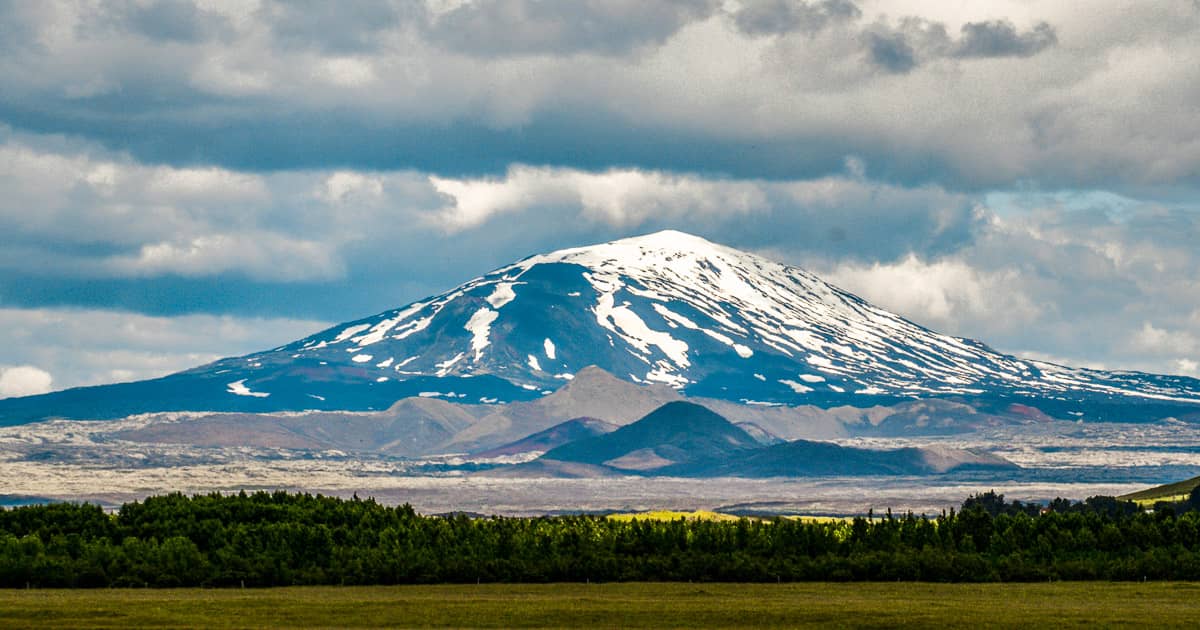 Hekla Volcano View