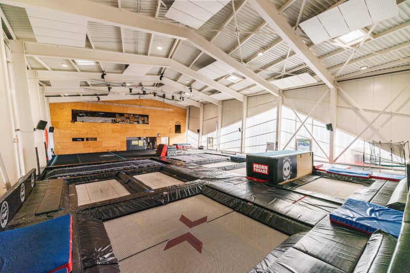 Trampoline Room with Air Cushion