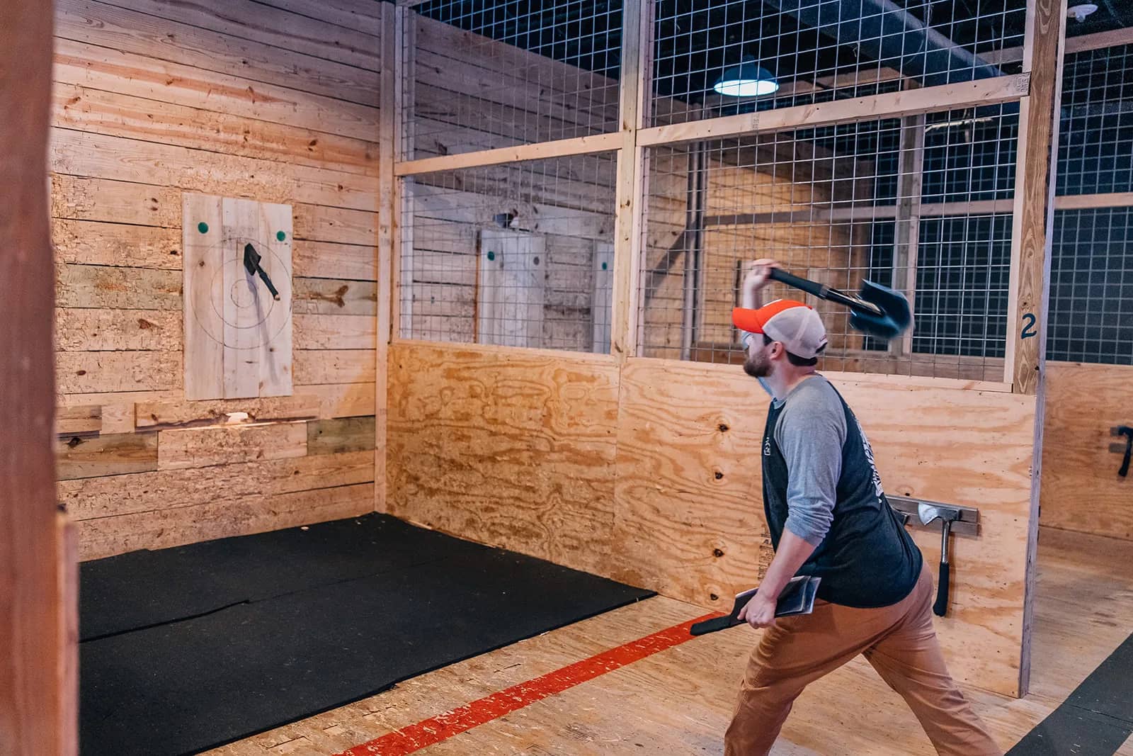 Axe Throwing Fun