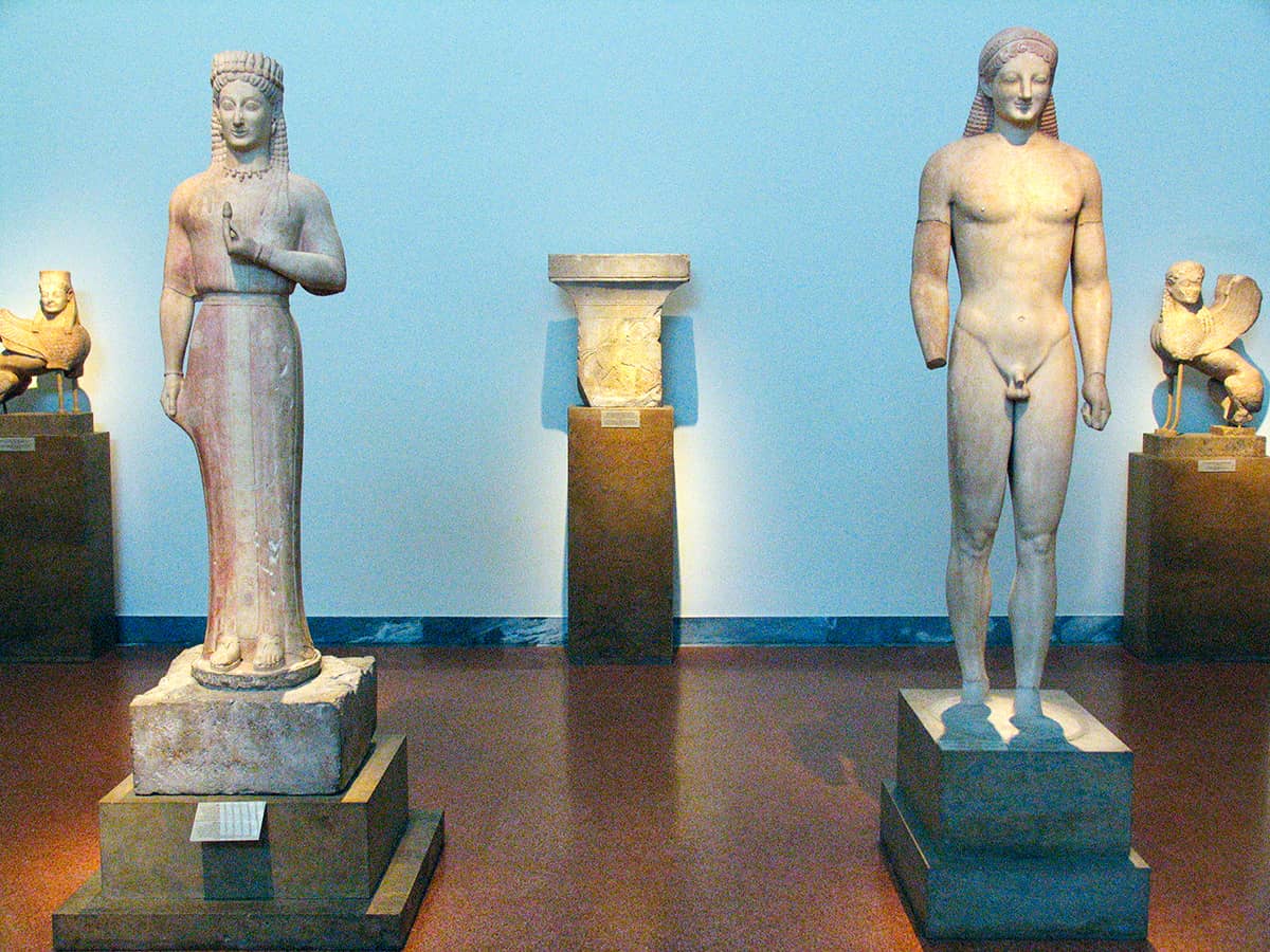 The 'Kouros' and 'Kore' Figures