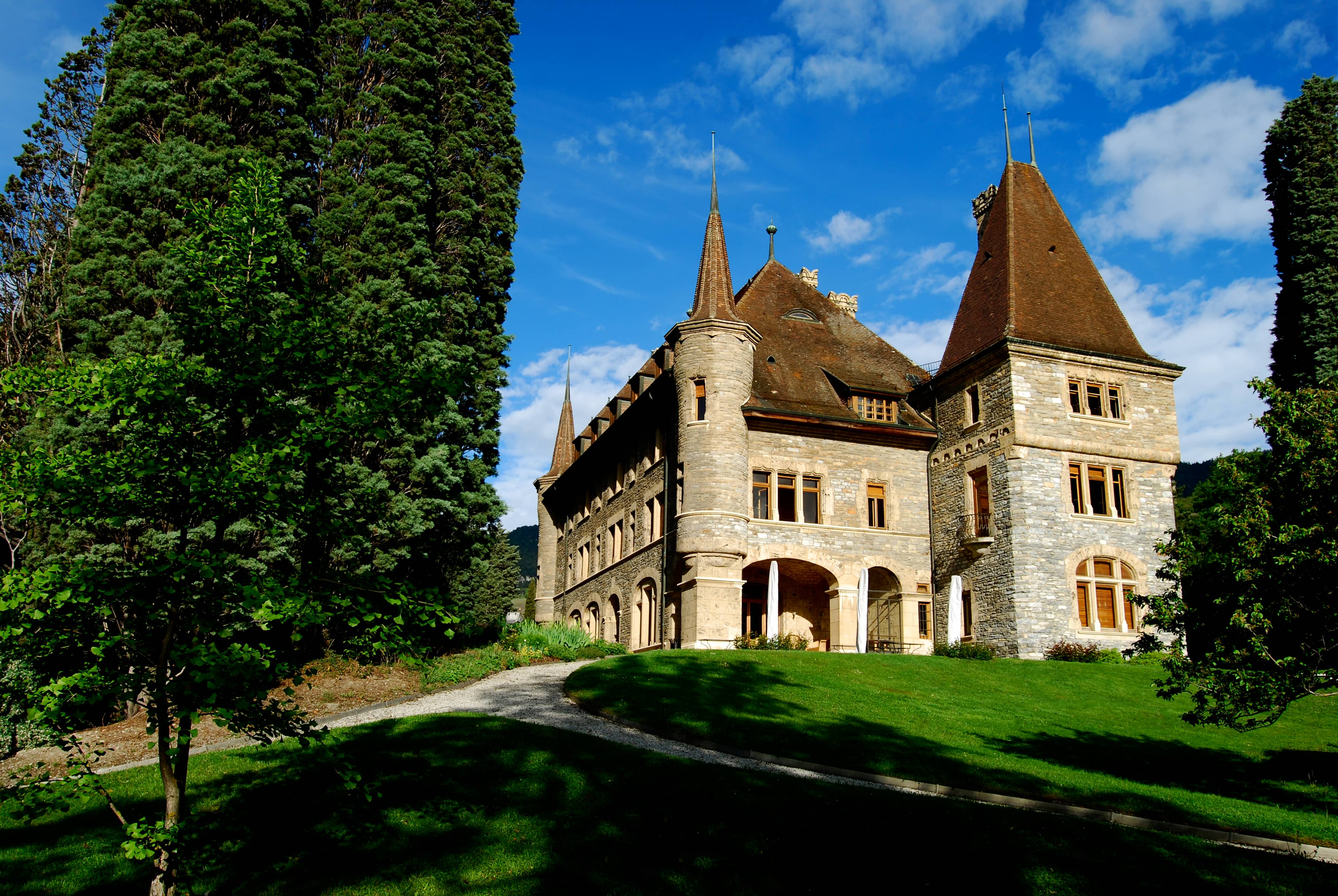Enchanting Castle Gardens