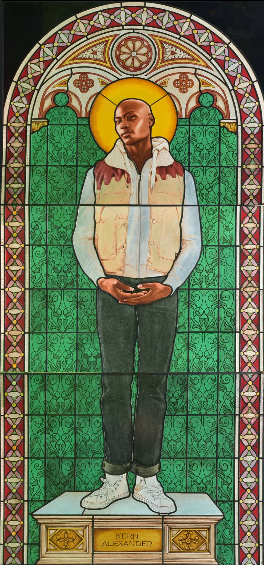Kehinde Wiley's Stained Glass