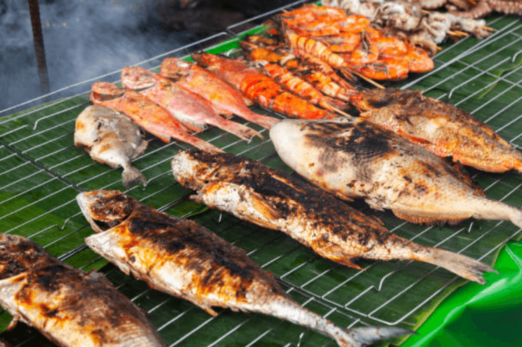 Seafood Grilling Stations