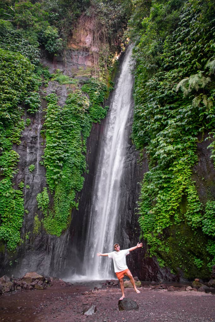 Red Coral Waterfall
