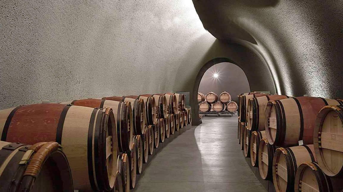 Cave Tour & Wine Cellars