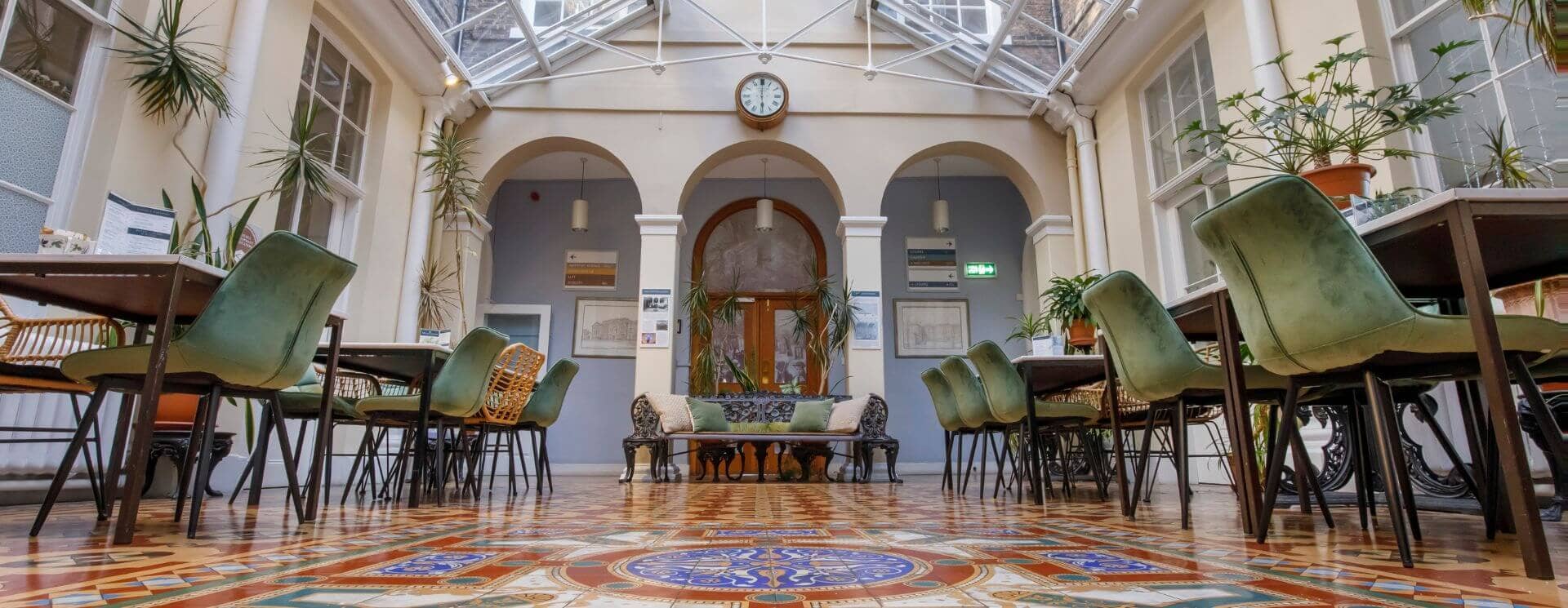 Elegant Dining Atrium