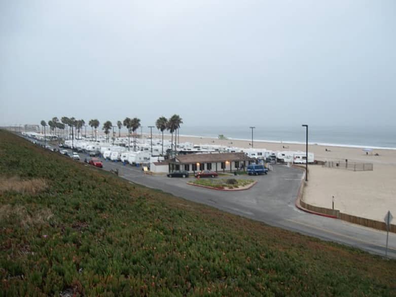 Beachfront RV Camping