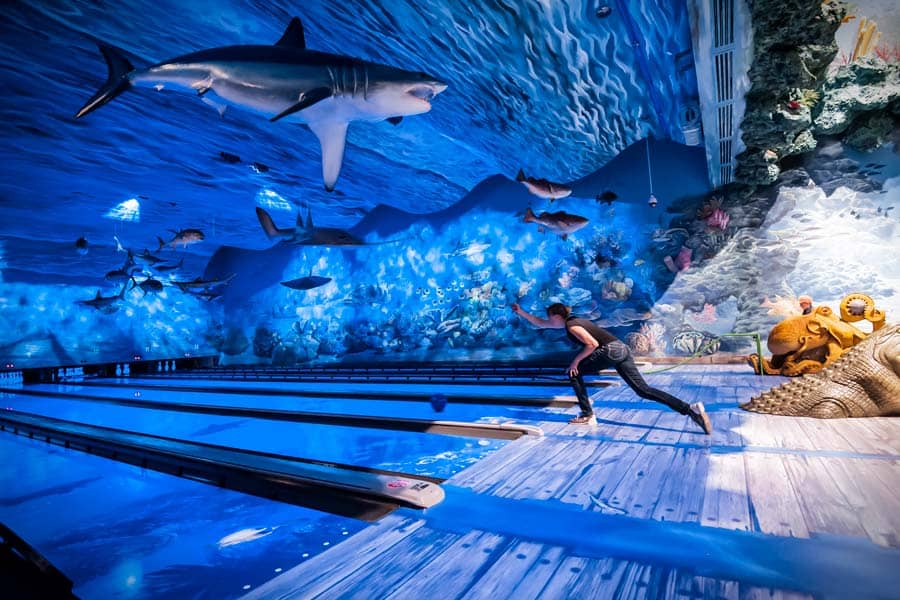 Underwater Themed Bowling