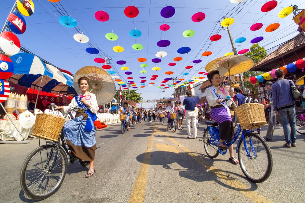 Vibrant Festival Atmosphere
