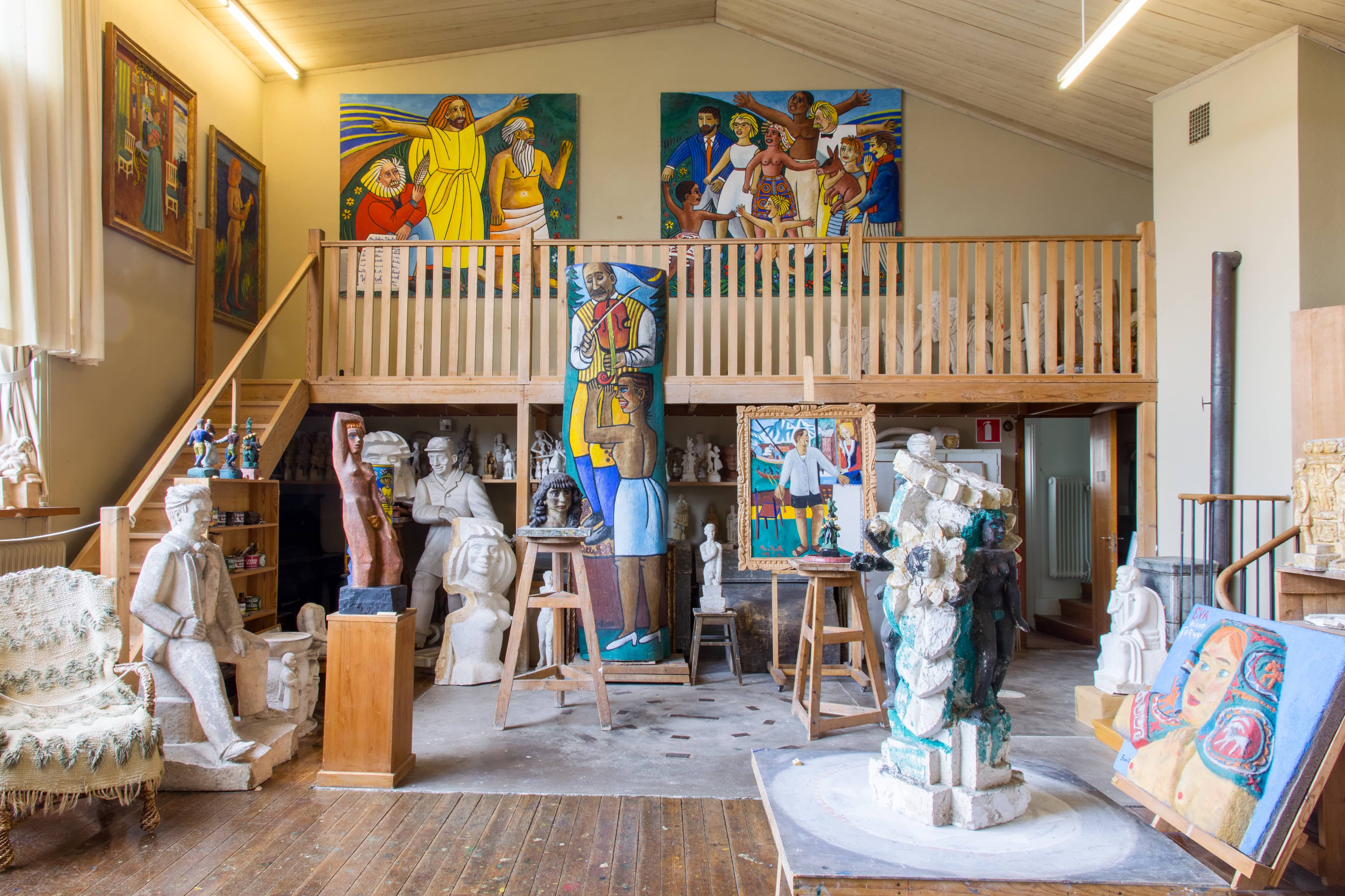Temporary Art Exhibitions
