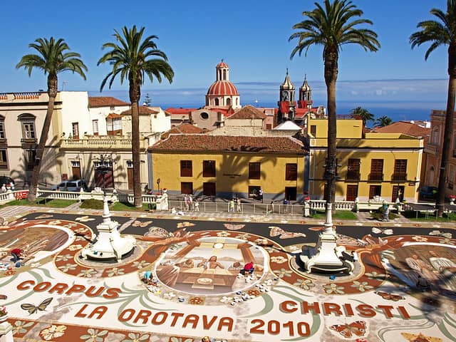 Corpus Christi Flower Carpets