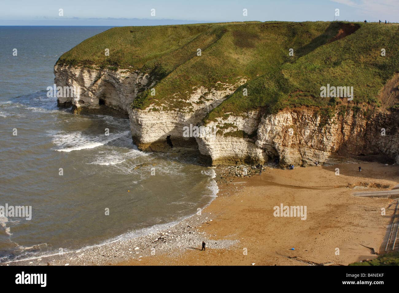 Chalk Cliffs and Sea Caves