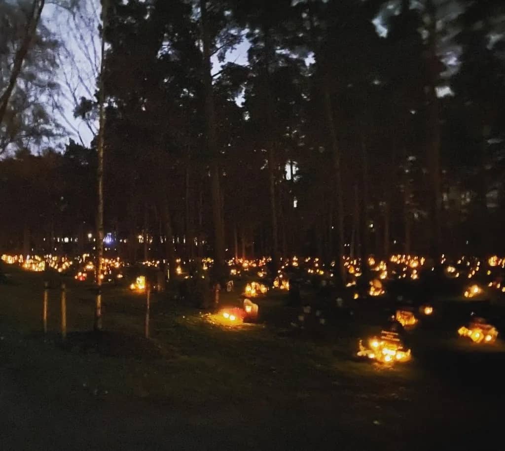 All Saints' Day Atmosphere
