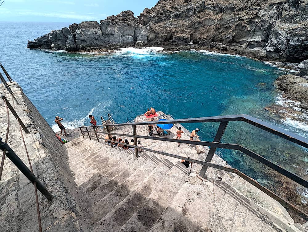 Ladder Access to the Sea
