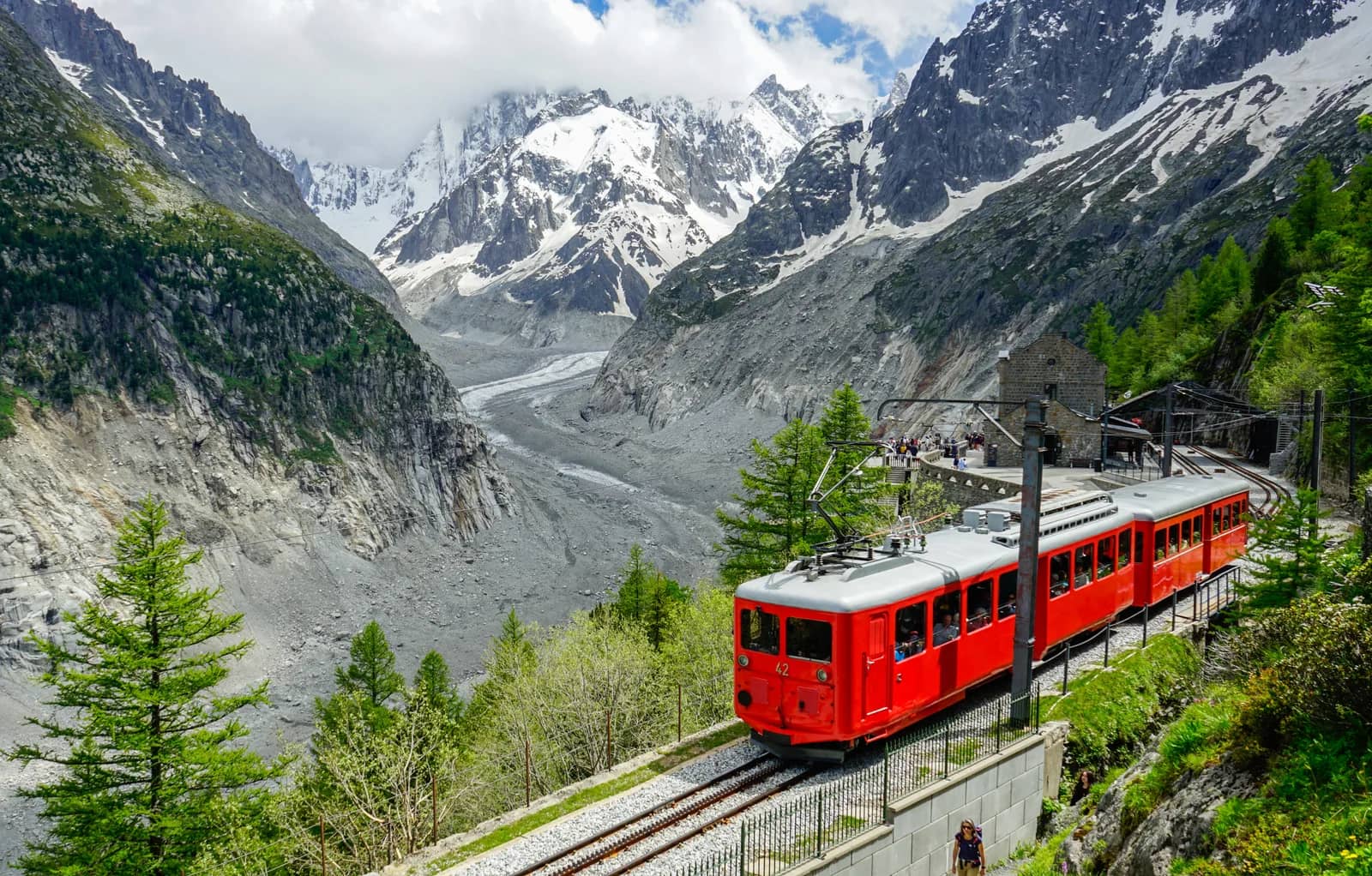Mer de Glace Glacier
