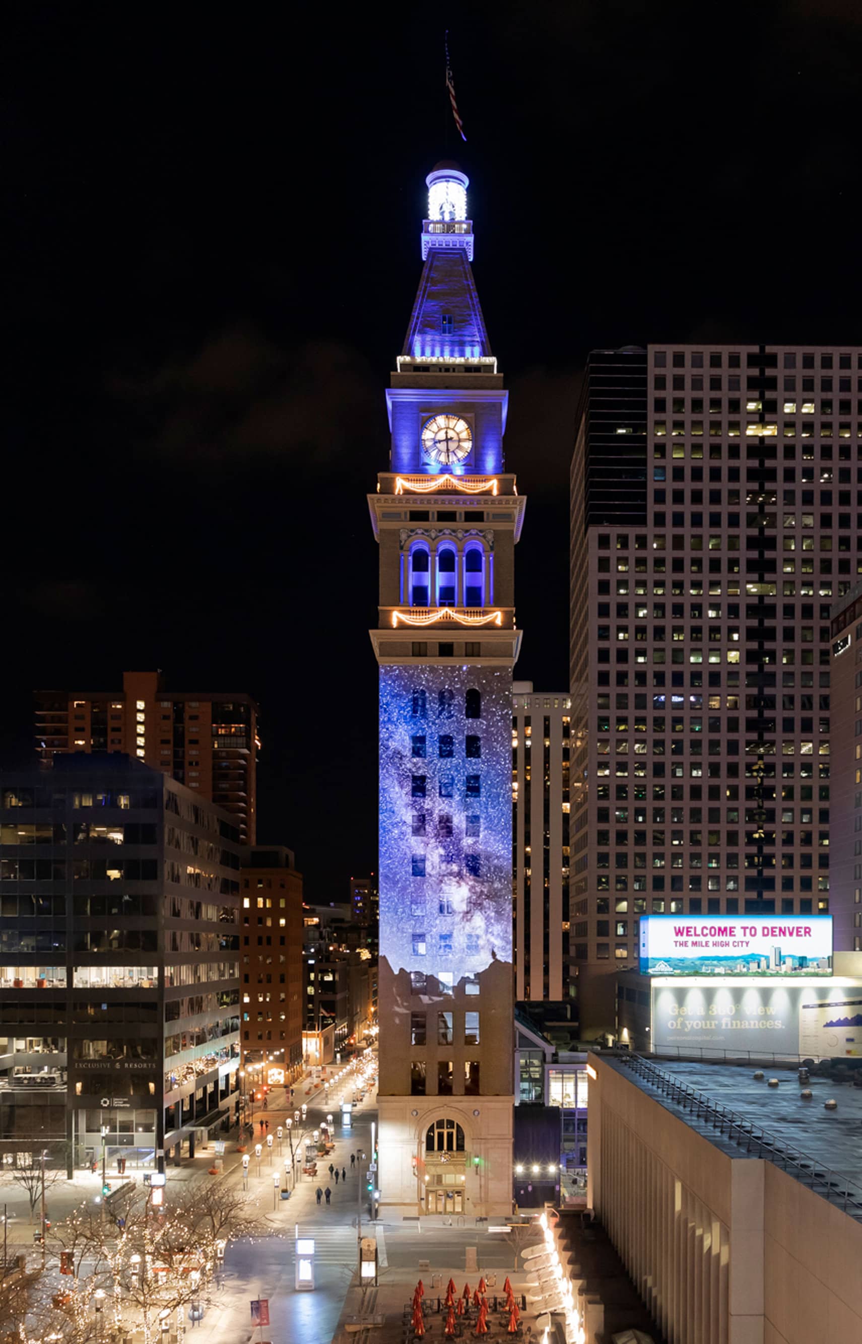 Mesmerizing Night Projection Shows