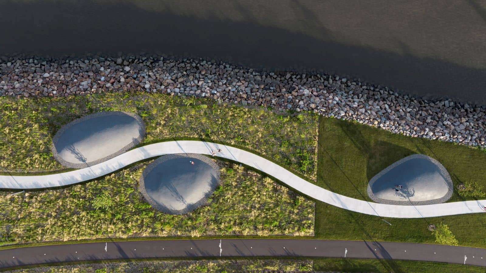 Artistic Pavilions and Landscaping