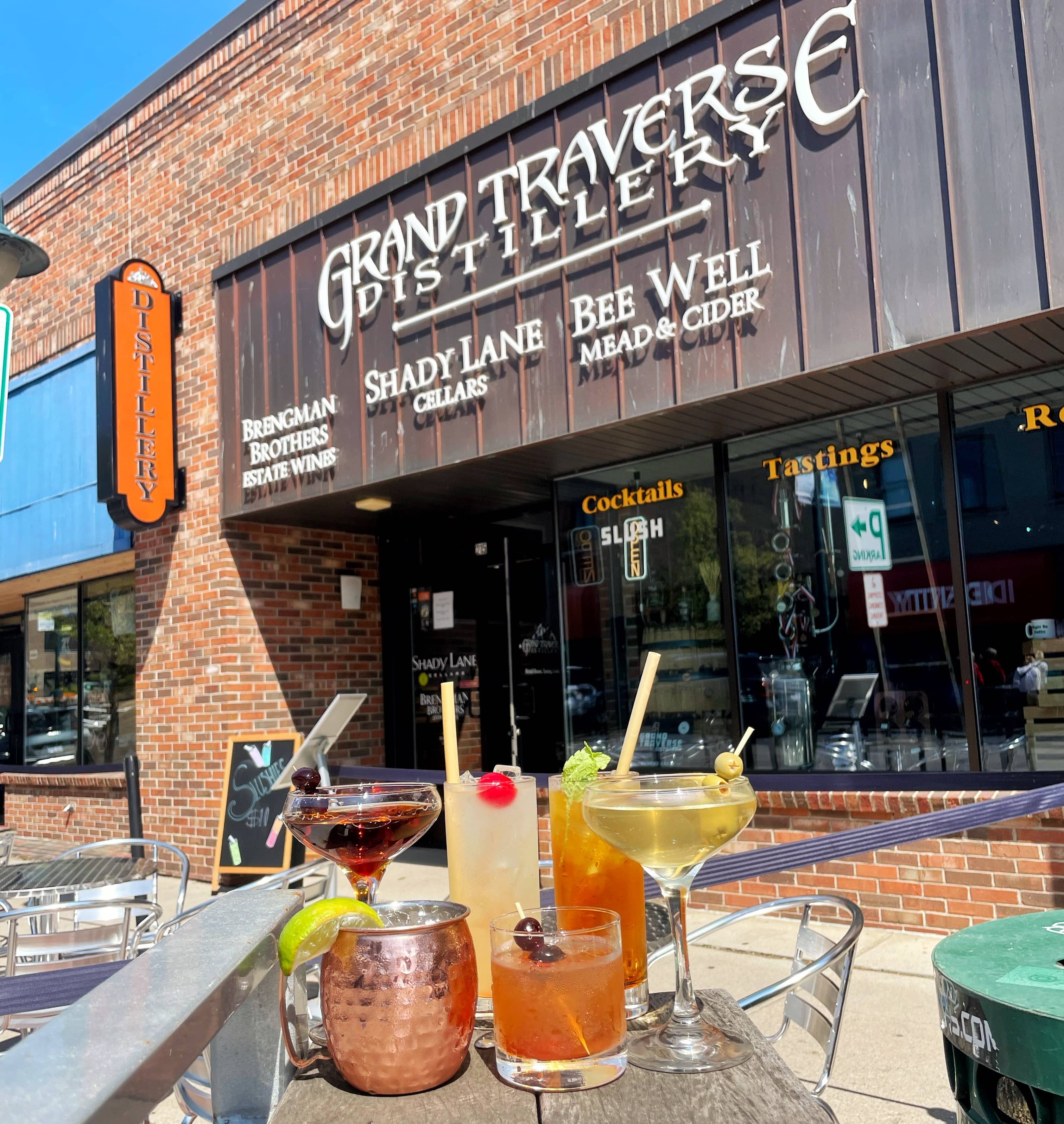Local Distilleries & Cafes