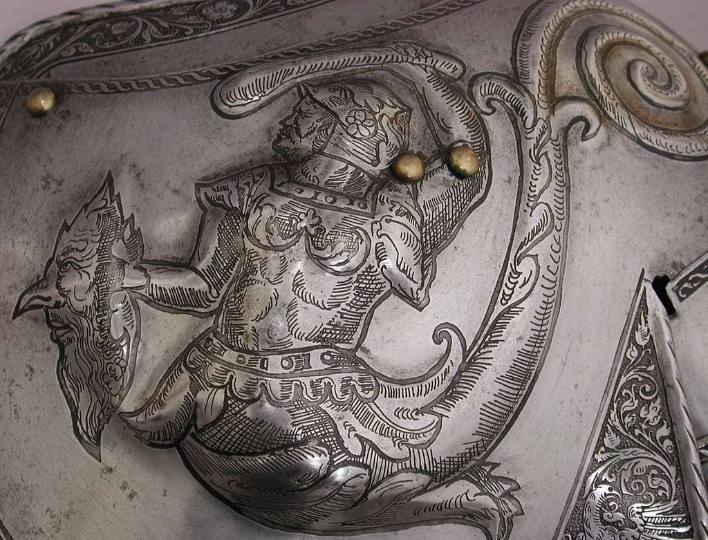 Intricate Armor Displays