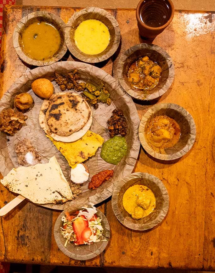 Traditional Rajasthani Thali
