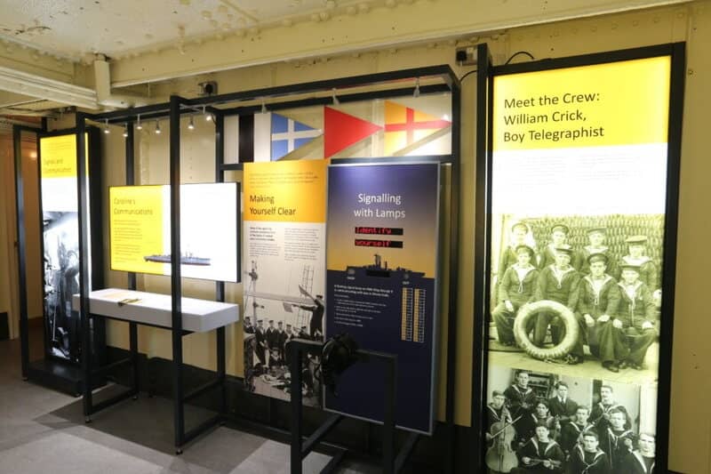 Interactive Signalling Exhibits