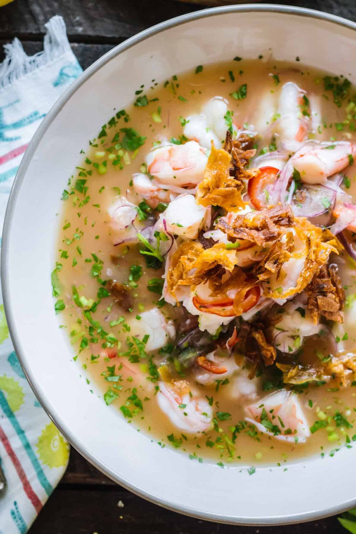 Ecuadorian Shrimp Ceviche