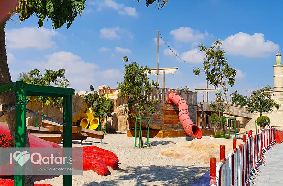 Lusail's Playful Oasis