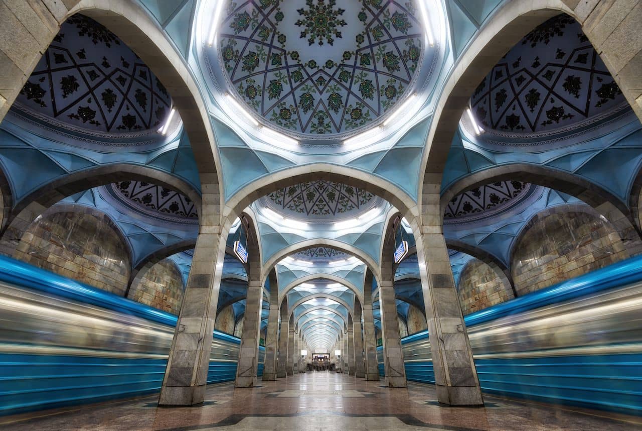 Alisher Navoi Station's Poetic Grandeur