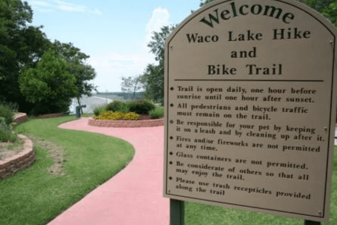 Lake Waco Dam & Trails