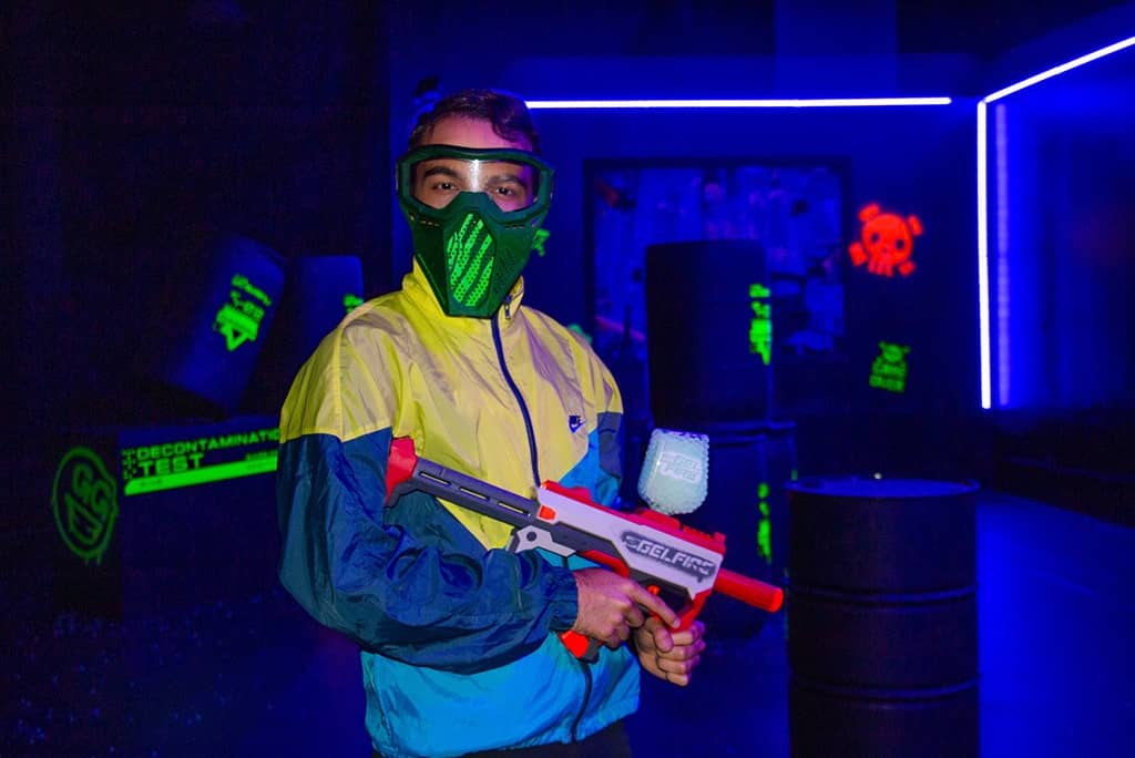 Toxic Blast Blacklight Arena