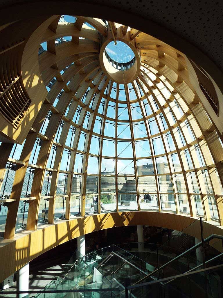 Modern Atrium & Glass Dome