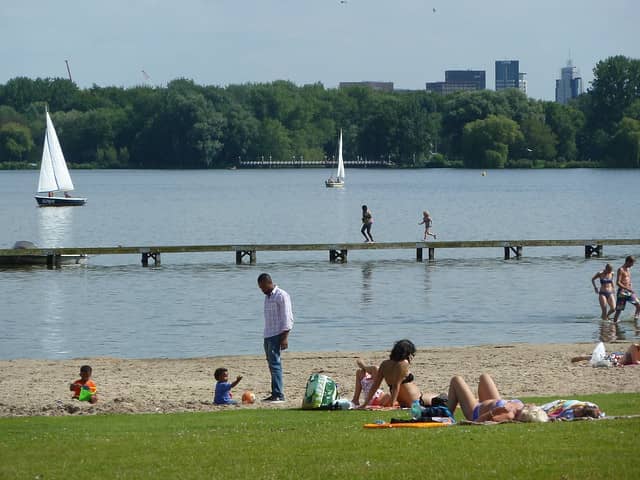 Sandy Beach Area