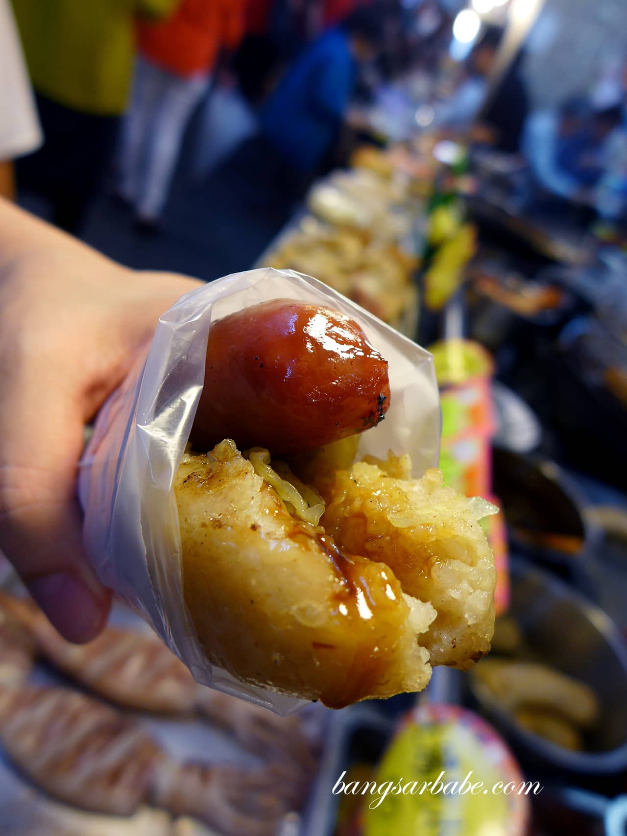 Sausage Wrapped in Sticky Rice