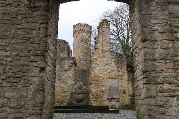 Well-Preserved Castle Remains