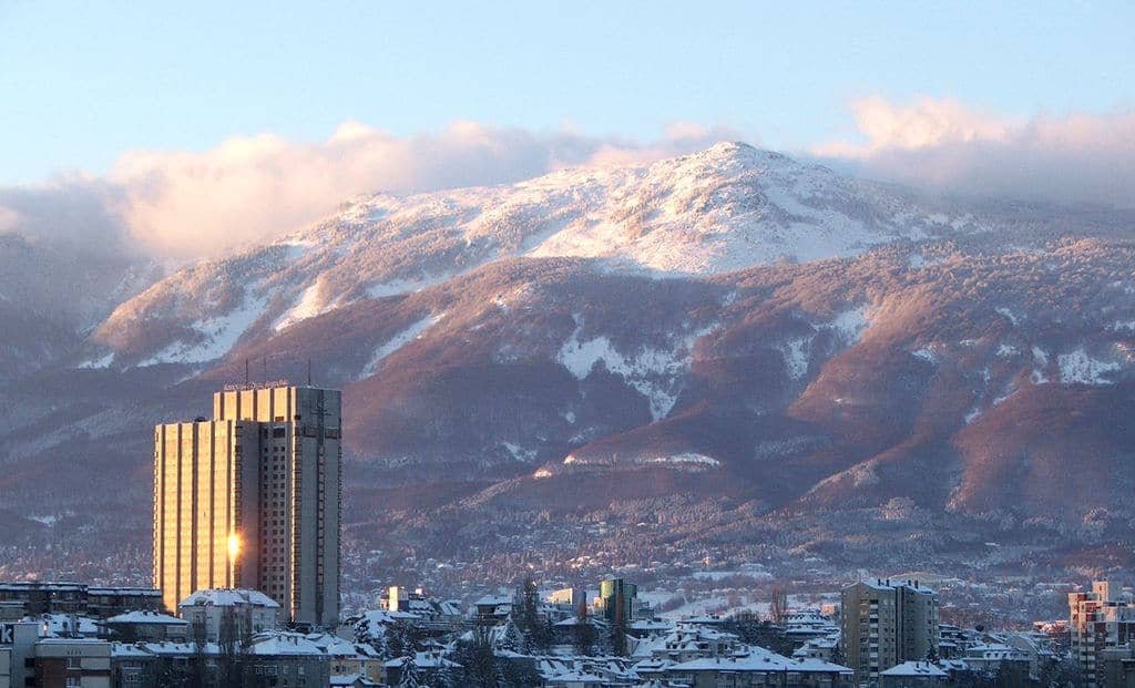 Vitosha Mountain Backdrop