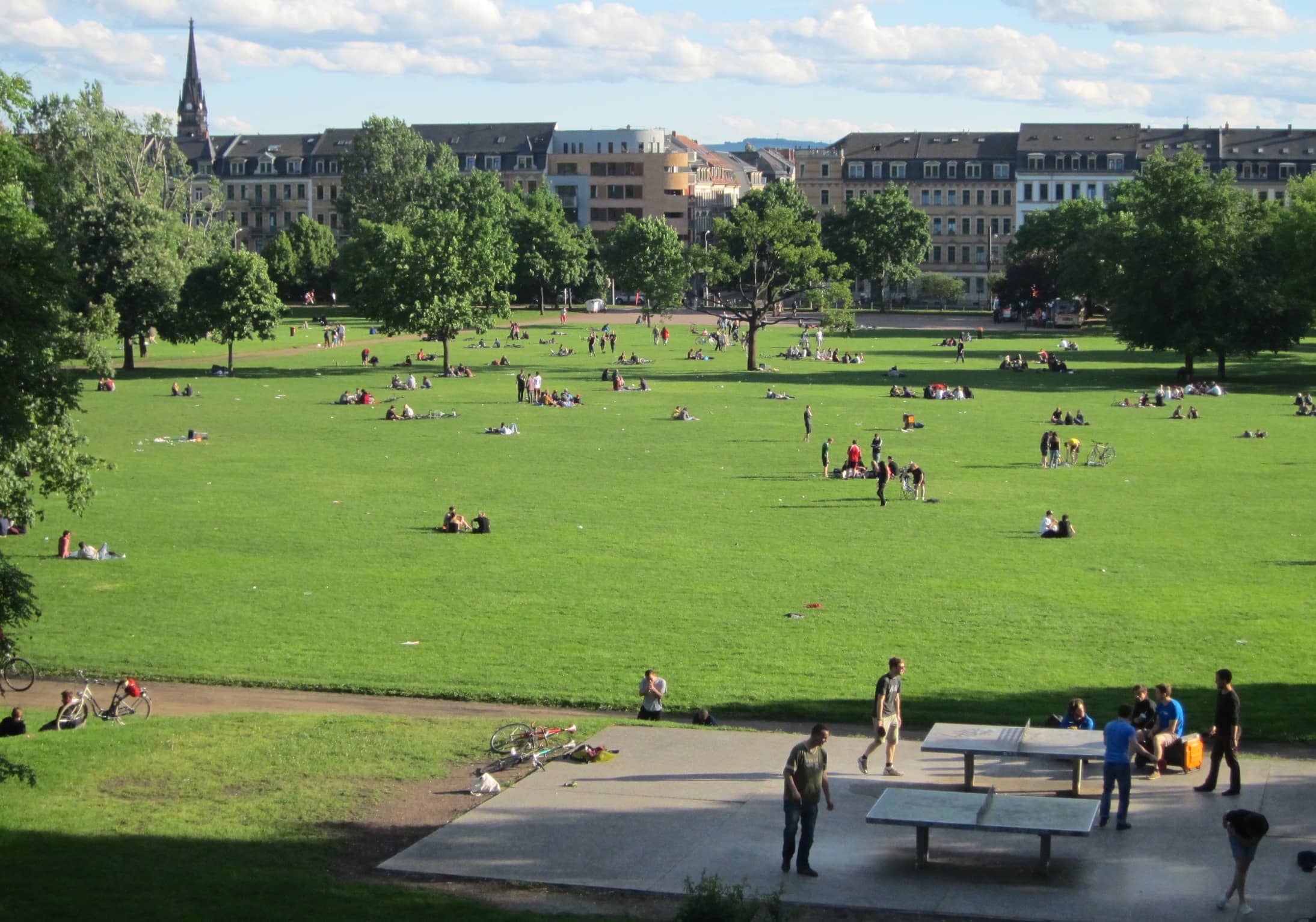 Relaxing Green Space