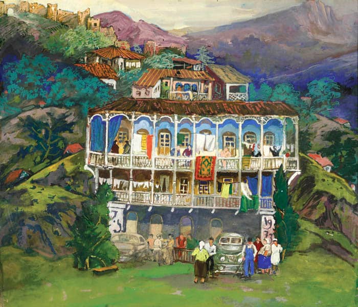 Elene Akhvlediani's Landscapes