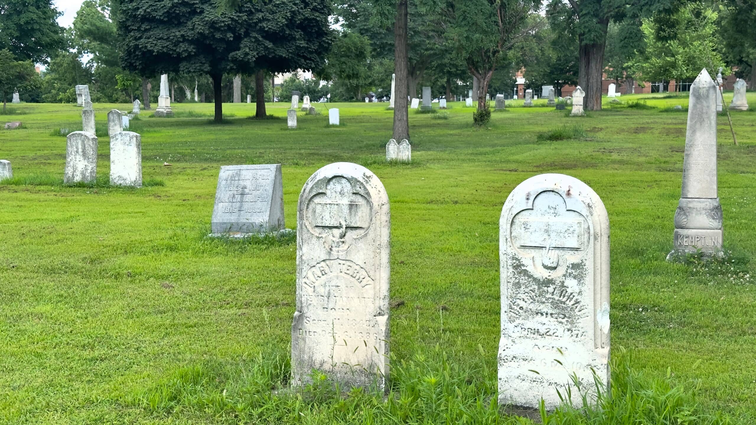 Pioneers and Soldiers Cemetery Exhibit
