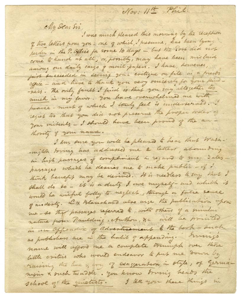 Literary Manuscripts & Archives