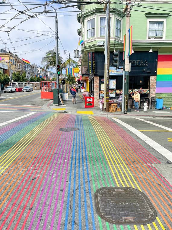 Rainbow Crosswalks & Flags