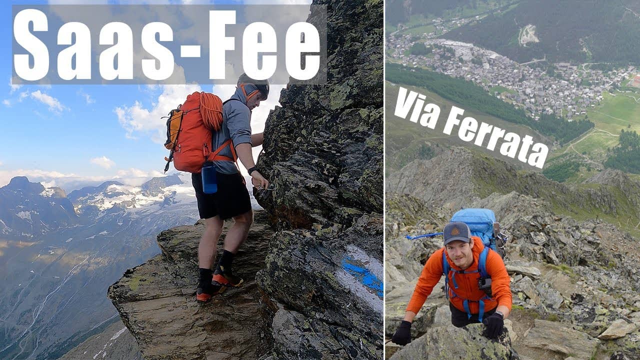 Challenging Via Ferrata Ascent